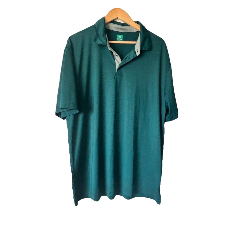 Pro Tour Golf Polo Shirt Men's Size XL Teal Lightweight
